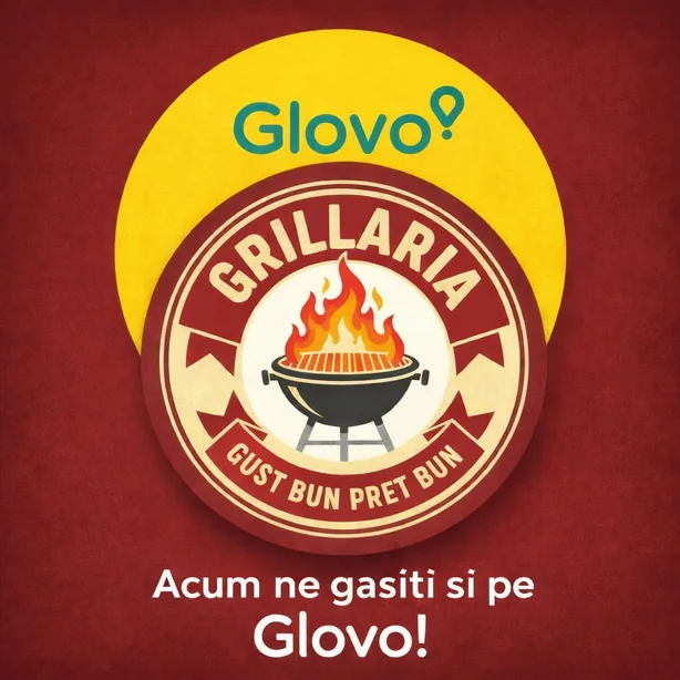 Comandă Grillaria pe Glovo - Acum ne găsiți și pe Glovo!